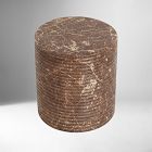 Zanzibar Indoor/Outdoor Faux Marble Stool (17")