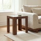 Tallisa Glass Side Table (24")
