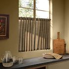 Pierce &amp; Ward Twill Stripe Cafe Curtain