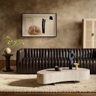Anniina Leather Sofa (88"&ndash;97")