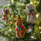 Dogs in Lights Ornaments (Set of 3)