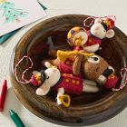 Felt Animal Marching Band Ornaments (Set of 3)