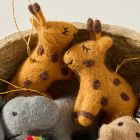 Felt Noah's Ark Ornaments (Set of 10)