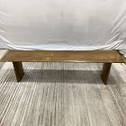Open Box: Anton Solid Wood Dining Bench (72") - Burnt Wax
