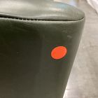 Open Box: Harvey Leather Bench (59"W) - Saddle Leather Banker, Natural Oak
