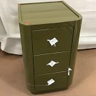 Open Box: Pierce &amp; Ward Lacquered Nightstand (16") - Green