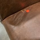 Open Box: Whitman Leather Trundle Sleeper Sofa (82") - Weston Leather Molasses