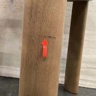 Open Box: Anton Dining Chair - Performance Cozy Boucle Stone, Burnt Wax