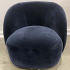 Open Box: Apollo Bay Swivel Chair - Monte Navy