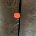 Open Box: Beaux Bar Cabinet (32") - Hickory Burl, Champagne Bronze