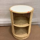 Open Box: Billie Rattan Side Table (23") - Natural