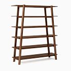 Open Box: Calgary Wide Bookshelf (60") - Cool Walnut