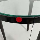 Open Box: Elwell Glass Side Table (16") - Vintage Bronze, Clear