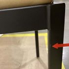 Open Box: Freeman Leather Pivot Back Dining Chair - Ludlow Leather Cumin, Textured Antique Bronze