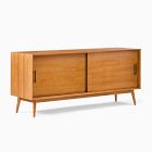 Open Box: Mid-Century Modular Low Bookcase (66") - Acorn
