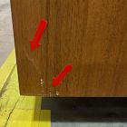 Open Box: Mid-Century Modular Low Bookcase (66") - Acorn