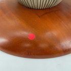 Open Box: Odin Side Table (12.5") - Walnut Top, Cement Base