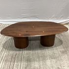 Open Box: Organic Modular Table, Large - Dark Walnut