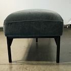 Open Box: Penn Bench (52") - Performance Modern Chenille Slate, Black