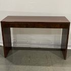 Open Box: Roan Console Table (48") - Rojo Marron, Hickory Burl