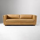 Open Box: Thea Leather Sofa (87") - Ludlow Leather Cumin, Acorn