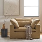 Harmony Modular Skirted Slipcover Apartment Loveseat (56")
