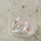 Skier Mountain Double Old Fashioned Glass Sets