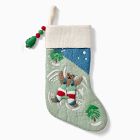 Polar Pals Snow Angel Bear Stocking