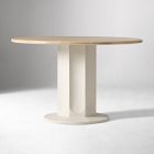 Salma Concrete Pedestal Dining Table (48")
