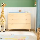 Nash 3-Drawer Narrow Dresser with Removable Topper (45")
