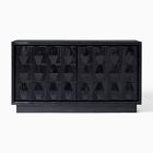 Carved Pattern Solid Wood 6-Drawer Dresser (62")