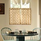 Pierce &amp; Ward Floral Trellis Pleated Curtain