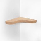 Nook Sculpted Edge Corner Shelf