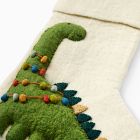 Felt Dino in Lights Stocking
