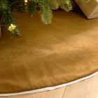 Cotton Velvet Flange Tree Skirt