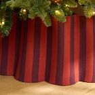Ruffle Linen Tree Collar