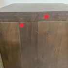 Open Box: Calla Solid Wood Side Table (22") - Acacia Russet Brown