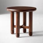 Cara Solid Wood Side Table (20")