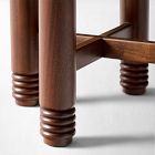 Cara Solid Wood Side Table (20")