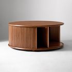 Melli Solid Wood Storage Coffee Table (36")