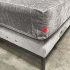 Open Box: Landon Sectional Corner - Performance Distressed Velvet Pewter, Textured Antique Bronze