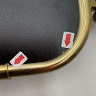 Open Box: Trifold Metal Bath Mirror (28" x 34") - Antique Brass