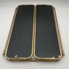 Open Box: Trifold Metal Bath Mirror (28" x 34") - Antique Brass