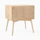 Mid-Century Wide Nightstand (25")