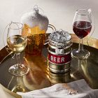 Glass Beer Keg Ornament