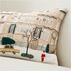 Nicole Cicak Holiday Brownstone Pillow Cover