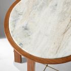 Nary Marble Side Table (17")