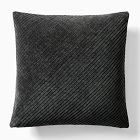 Corded Bias Velvet Pillow Cover