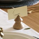 Tiered Tree Wood Place Card Holder Sets