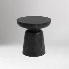 Colden Indoor/Outdoor Marble Side Table (14"&ndash;15")